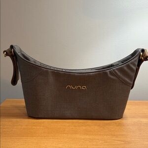 NUNA Gray Stroller Organizer Bag - Compact Kids Storage